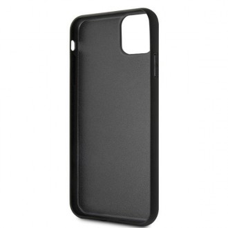 Guess GUHCN65LGMLBK iPhone 11 Pro Max černé/černé pevné pouzdro Glitter Logo