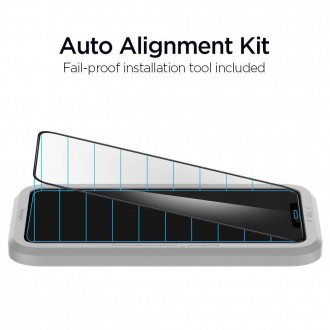 Tvrzené sklo Spigen ALM GLASS FC IPHONE 11 ČERNÉ