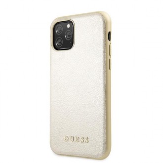 Guess GUHCN58IGLGO iPhone 11 Pro zlaté/zlaté pevné pouzdro Iridescent