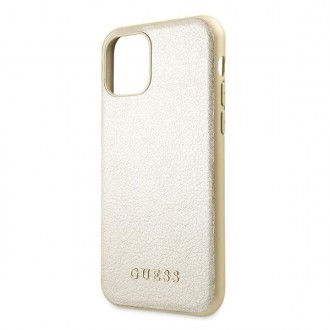 Guess GUHCN58IGLGO iPhone 11 Pro zlaté/zlaté pevné pouzdro Iridescent