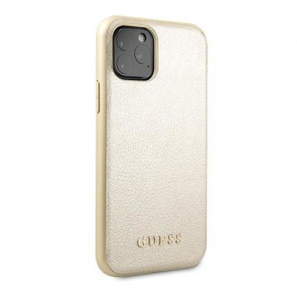 Guess GUHCN58IGLGO iPhone 11 Pro zlaté/zlaté pevné pouzdro Iridescent