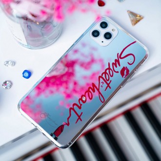 Zrcadlové pouzdro Kingxbar Angel zdobené originálními zrcadlovými krystaly Swarovski Crystals iPhone 11 Pro Max transparentní