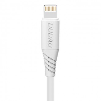 Dudao kabel USB / Lightning 5A 1m bílý (L2L 1m bílý)