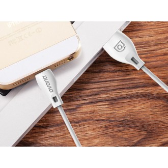 Dudao kabel USB / Lightning 2,4A 1m bílý (L4L 1m bílý)