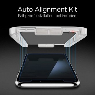Tvrzené sklo Spigen ALM GLASS.TR IPHONE 11 SOUKROMÍ