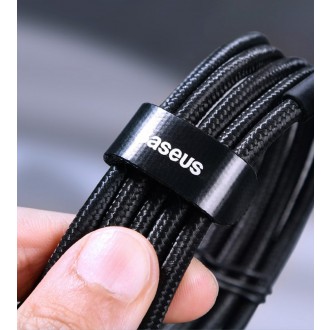 [RETURNED ITEM] Baseus Cafule Cable Nylon Braided Wire USB Typ C PD Power Delivery 2.0 100W 20V 5A 2m black (CATKLF-AL91)