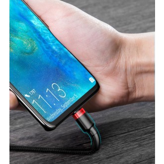 [RETURNED ITEM] Baseus Cafule Cable Nylon Braided Wire USB Typ C PD Power Delivery 2.0 100W 20V 5A 2m black (CATKLF-AL91)