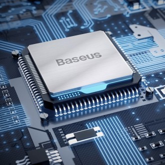 Baseus Energy Column FM vysílač Bluetooth 5.0 nabíječka do auta 2x USB 3.1A QC3.0 šedá (CCNLZ-0G)