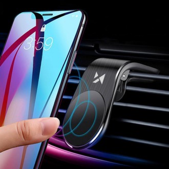 Wozinsky magnetický držák na telefon pro ventilaci černý (WCH-02)