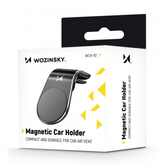 Wozinsky magnetický držák na telefon pro ventilaci černý (WCH-02)