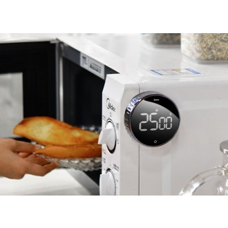 Baseus Heyo rotační časovač elektronický časovač černý časovač (ACDJS-01)
