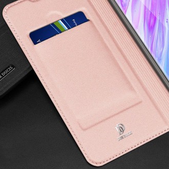 Dux Ducis Skin Pro s flipovým krytem pro Samsung Galaxy S20 Plus gold