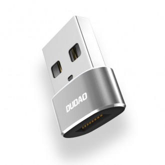 Dudao adaptér z USB Type-C na USB černý (L16AC černý)