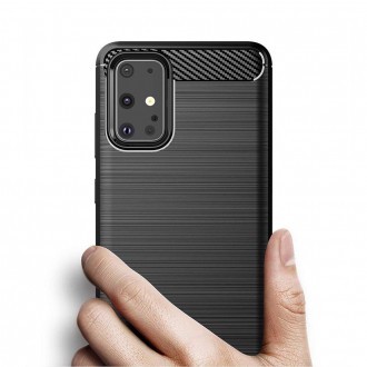 Flexibilní kryt Carbon Case pro Samsung Galaxy S20 Ultra černý