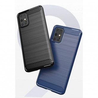 Flexibilní kryt Carbon Case pro Samsung Galaxy S20 Ultra černý