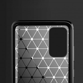 Flexibilní kryt Carbon Case pro Samsung Galaxy S20 Ultra černý