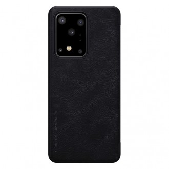 Kožené pouzdro Nillkin Qin pro Samsung Galaxy S20 Ultra černé