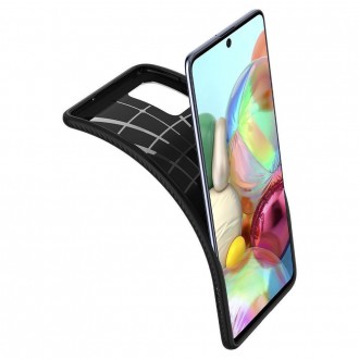 Spigen LIQUID AIR GALAXY A51 MATNÁ ČERNÁ