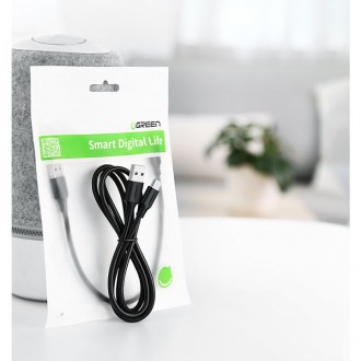 Ugreen cable USB - USB Type C 2 A 1m black cable (60116)