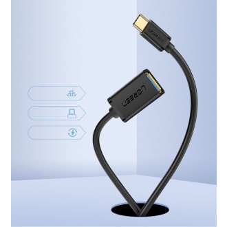 Ugreen adapter OTG cable USB 3.0 to USB Type C black (30701)