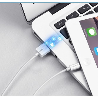 Ugreen cable USB - Lightning MFI 1m 2,4A white (20728)