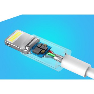 Ugreen cable USB - Lightning MFI 2m 2.4A white (20730)