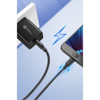 Ugreen cable USB - micro USB 2A 2m black cable (60138)