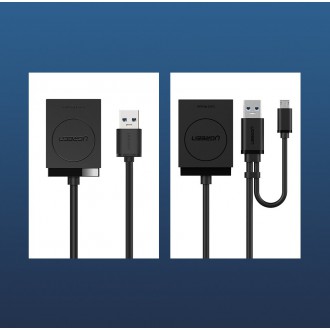 Ugreen SD / micro SD card reader to USB 3.0 black (20250)