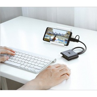 Ugreen HUB splitter 4x USB 3.2 Gen 1 (0.5 m cable) black (20290)