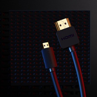 Ugreen cable HDMI - micro HDMI cable 19 pin 2.0v 4K 60Hz 30AWG 1.5m black (30102)