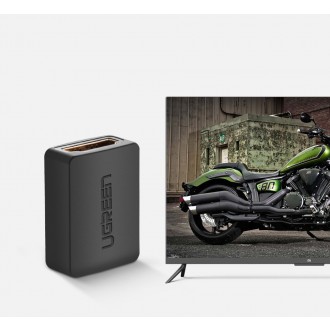 Ugreen adapter coupler HDMI connector black (20107)