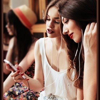 Ugreen cable 3.5 mm headphone splitter mini jack AUX 25cm black (20816)