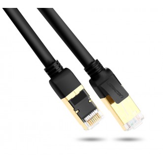 Ugreen cable internet network cable Ethernet patchcord RJ45 Cat 7 STP LAN 10Gbps 2m black (11269)