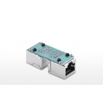 Ugreen coupler network cable coupler RJ45 network coupler white (20311)