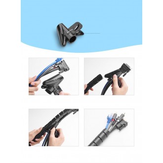 [RETURNED ITEM] Ugreen mask cable organizer 1,5m black (30818)