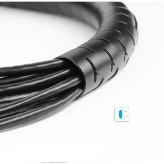 Ugreen cover cable organizer 5m black (30820)