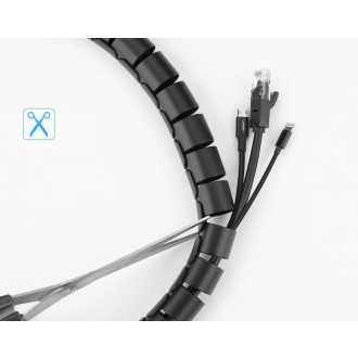 Ugreen cover cable organizer 5m black (30820)