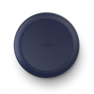 UNIQ kabel MFI Halo USB-C-Lightning 18W nylonowy zwijany 1.2m niebieski/marine blue