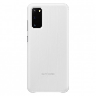 Samsung Clear View Cover with Intelligent Display for Samsung Galaxy S20 white (EF-ZG980CWEGEU)
