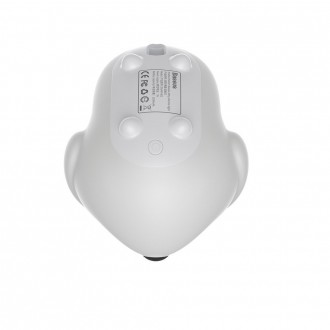 Baseus silikonová LED noční lampa pro děti 3 režimy svícení bílý pes (DGAM-B02)