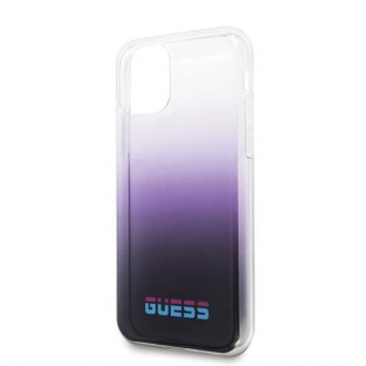 Guess GUHCN65DGCPI iPhone 11 Pro Max fialový/gradient fialový pevný obal California