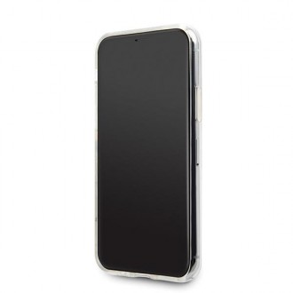 Guess GUHCN58SGTLGO iPhone 11 Pro zlaté/zlaté pevné pouzdro Glitter Triangle