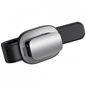 Baseus držák na brýle Clip Silver (ACYJN-B0S)