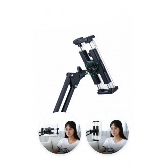 Ugreen holder tripod folding arm for table desk for phone tablet black-gray (50394)