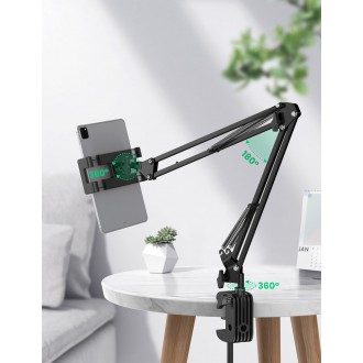 Ugreen holder tripod folding arm for table desk for phone tablet black-gray (50394)