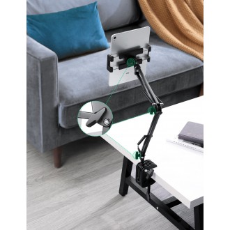 Ugreen holder tripod folding arm for table desk for phone tablet black-gray (50394)