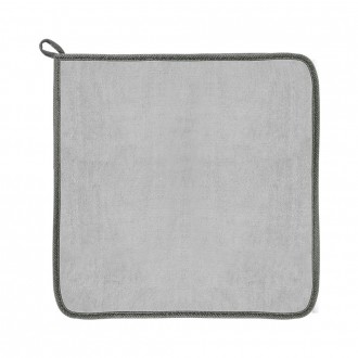Baseus 2 x mikrovláknový ručník na sušení do auta mikrovlákno 40 cm x 40 cm šedý (CRXCMJ-0G)