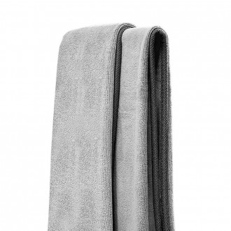 Baseus 2 x mikrovláknový ručník na sušení do auta mikrovlákno 40 cm x 40 cm šedý (CRXCMJ-0G)