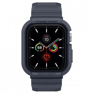 Spigen RUGGED ARMOR "PRO" Apple Watch 4 / 5 / 6 / 7 / 8 / SE (44 / 45 MM) CHARCOAL GRY
