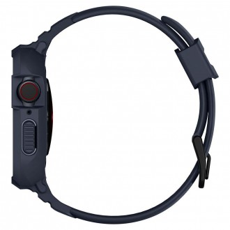 Spigen RUGGED ARMOR "PRO" Apple Watch 4 / 5 / 6 / 7 / 8 / SE (44 / 45 MM) CHARCOAL GRY